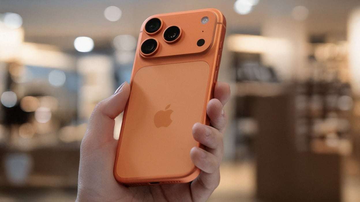 cosmic orange iphone 17 pro max
